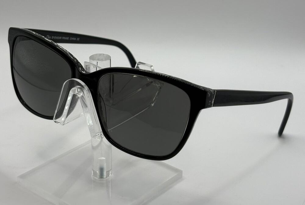 Chic Eyewear Justine Black Sunglasses 57-17-150 Women's Oversize